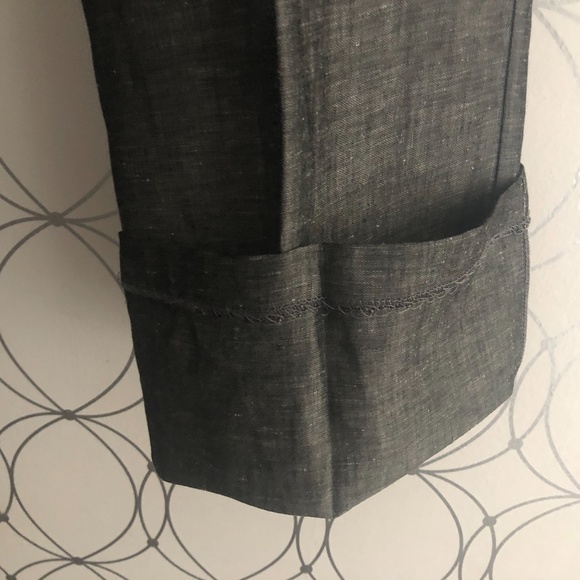 Identify Grey Linen Pants ~ Made in Canada - Picture 7 of 12